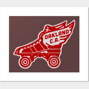 Oakland Roller Derby Posters and Art